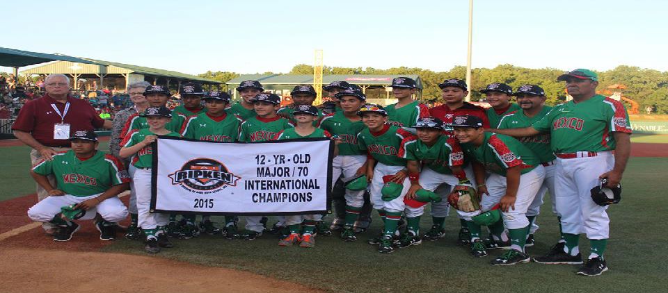 México gana final internacional de Carl Ripken 2015