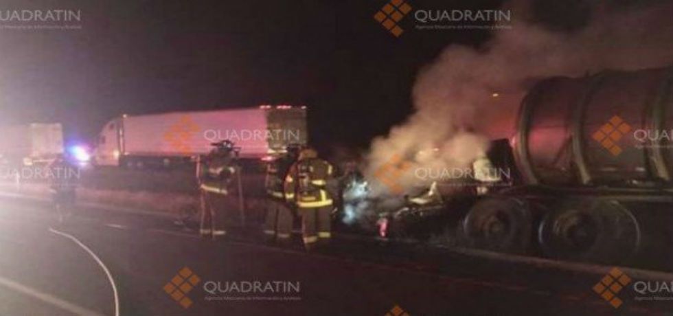 Dos muertos por choque en la Autopista México-Querétaro
