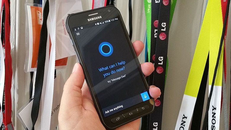 Filtran app de Cortana para Android