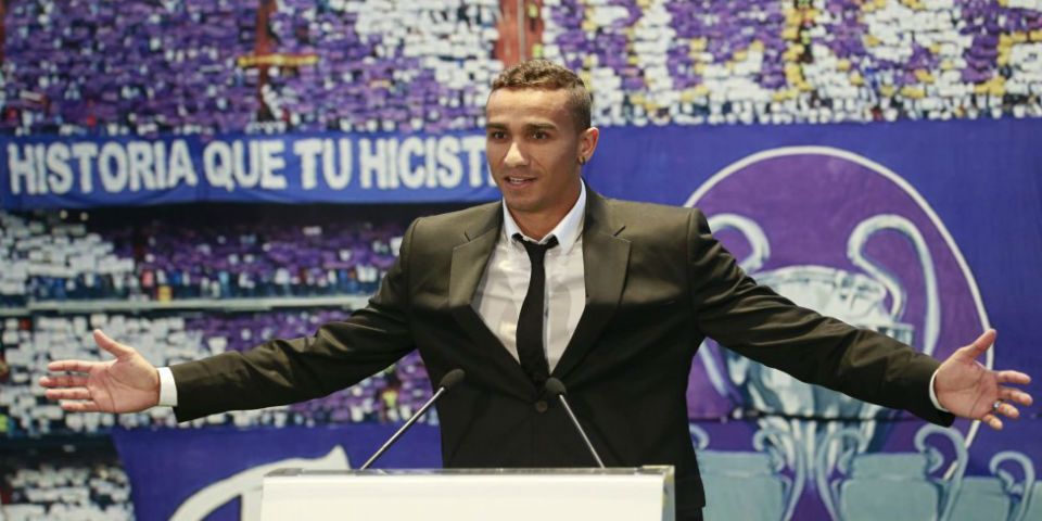 El Real Madrid presenta a Danilo