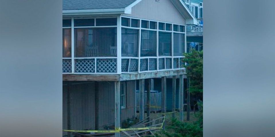 Al menos 14 heridos por derrumbe de terraza en Carolina del Norte