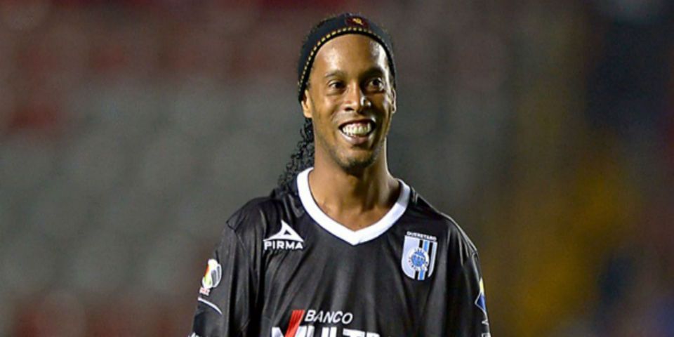 Ronaldinho regresó a México