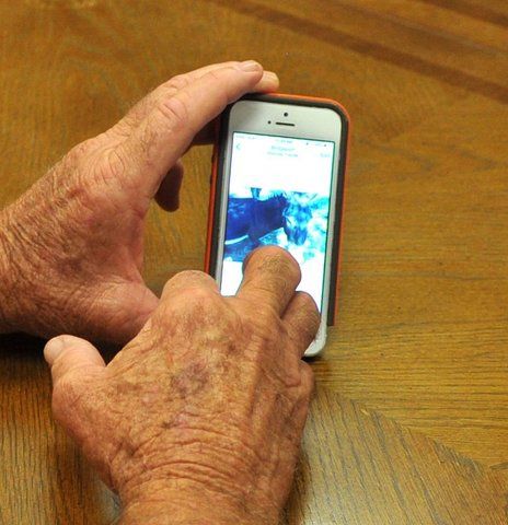 Recupera iPhone que se cayó en pleno vuelo