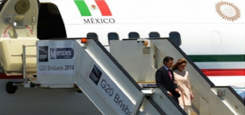 El presidente EPN ya está en México El presidente EPN ya está en México