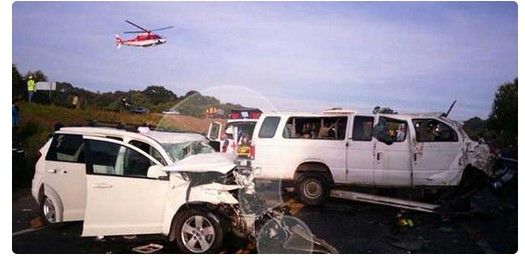 Choque en Arco Norte deja 12 lesionados