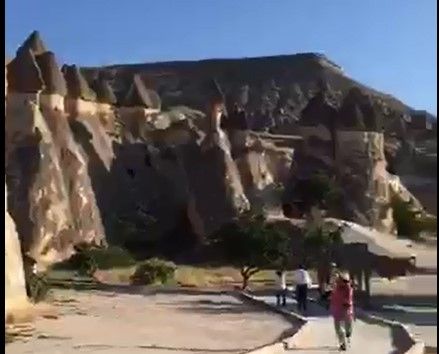 Formaciones en Capadocia, Turquía