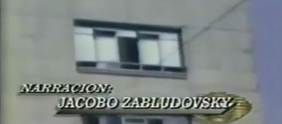 Zabludovsky cubre el temblor del 85