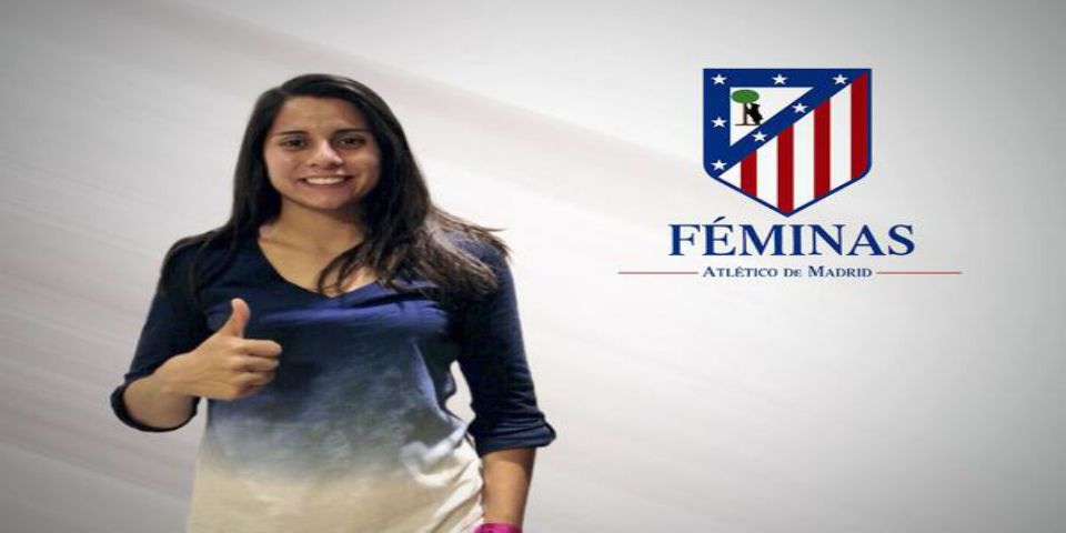Futbolista mexicana llega al Atlético de Madrid