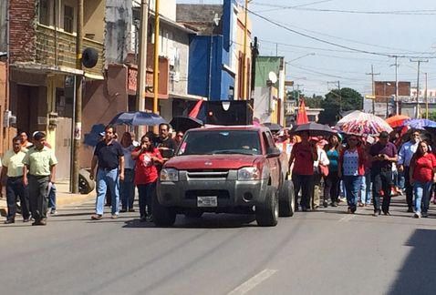 Concluyen marchas en Oaxaca con escasa participación