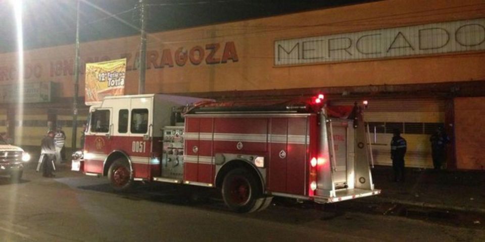 Sofocan conato de incendio en Mercado Zaragoza