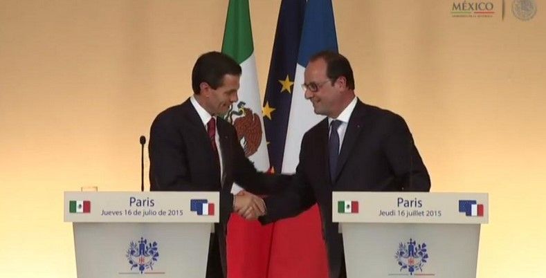 Se abre una nueva etapa en la relación México-Francia: Hollande
