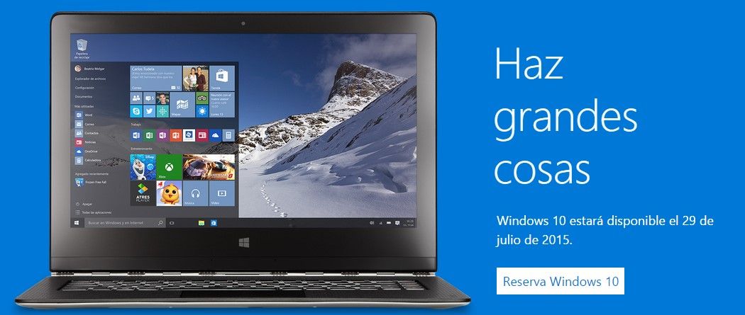 Microsoft lanza Windows 10 Microsoft lanza Windows 10