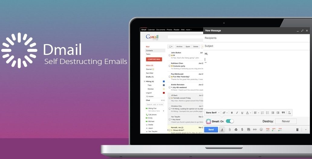 Nueva herramienta permite enviar correos que se autodestruyen Nueva herramienta permite enviar correos que se autodestruyen