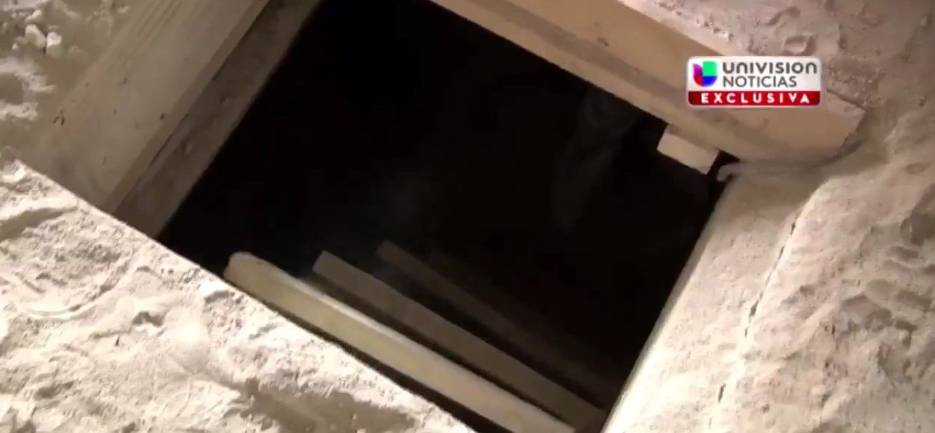 Video: el túnel por el que se escapó El Chapo Guzmán