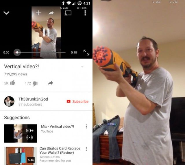 YouTube permitirá ver videos verticales en pantalla completa YouTube permitirá ver videos verticales en pantalla completa