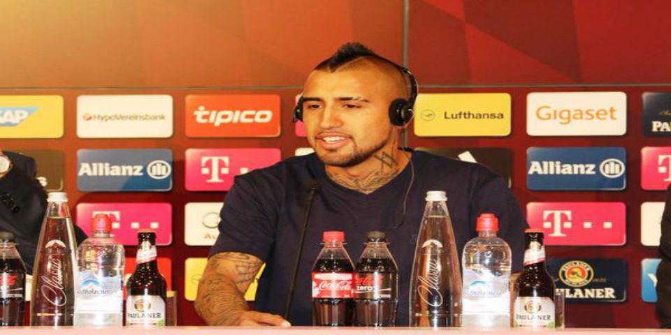 El Bayern Munich presenta a Arturo Vidal