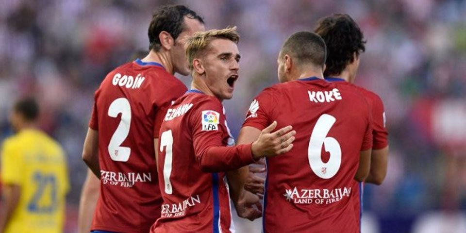 Atlético vence por la mínima a Las Palmas