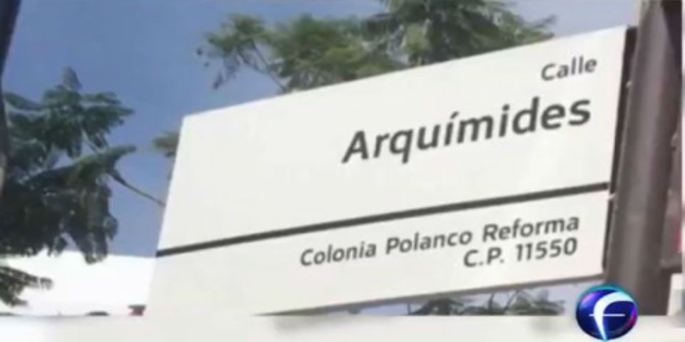 Letreros de calles de Polanco tienen faltas de ortografía