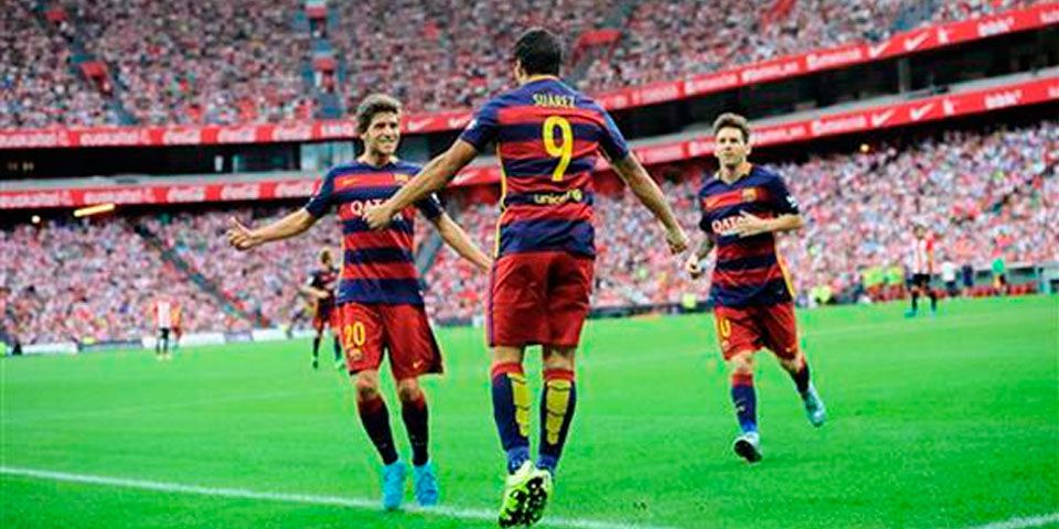 Barcelona gana en su estreno en La Liga