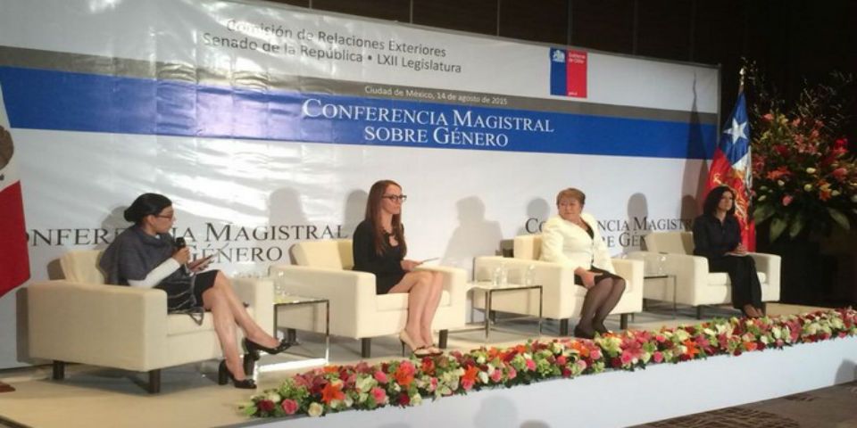 Bachelet pide mayor inclusión para las mujeres