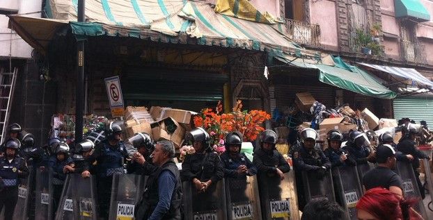 Desalojan inmueble en el Centro Histórico