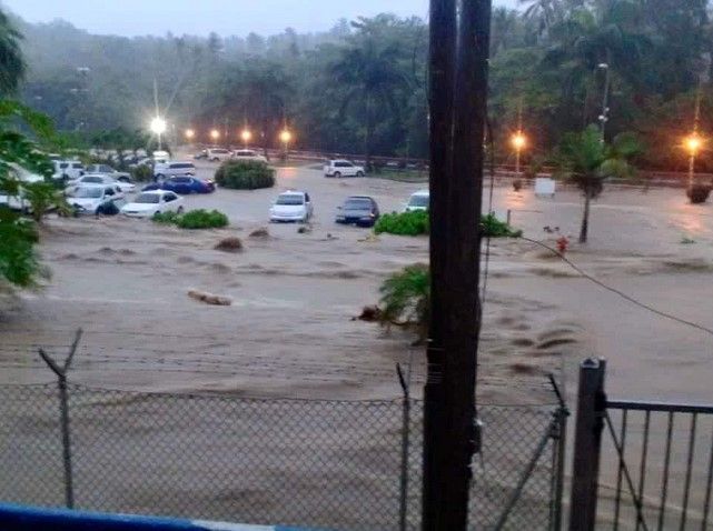 Al menos 7 muertos por inundaciones por tormenta tropical Erika