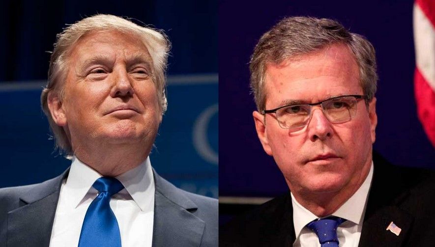 Trump y Bush estarán en el primer debate de republicanos en EE.UU.