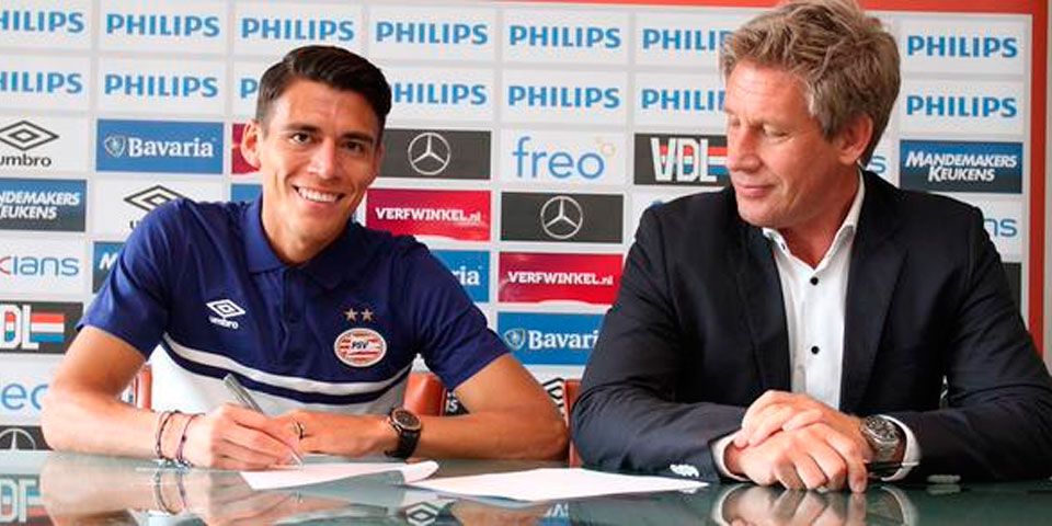Los traspasos de mexicanos más caros en Europa - Firma-Hector-Moreno-PSV