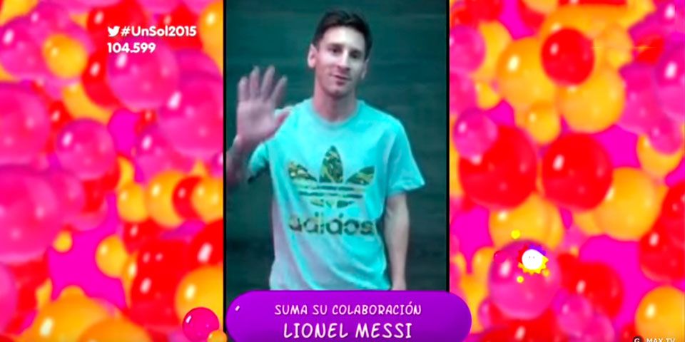 Messi hace millonaria donación a UNICEF Messi hace millonaria donación a UNICEF