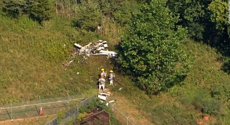 Un muerto por desplome de avión de Nueva York