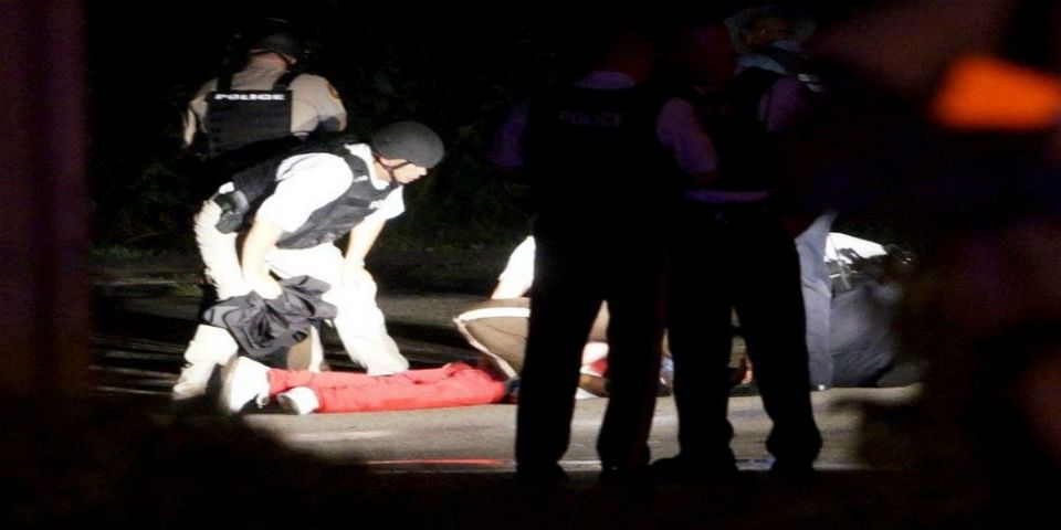 Hieren a joven afroamericano en manifestación en Ferguson