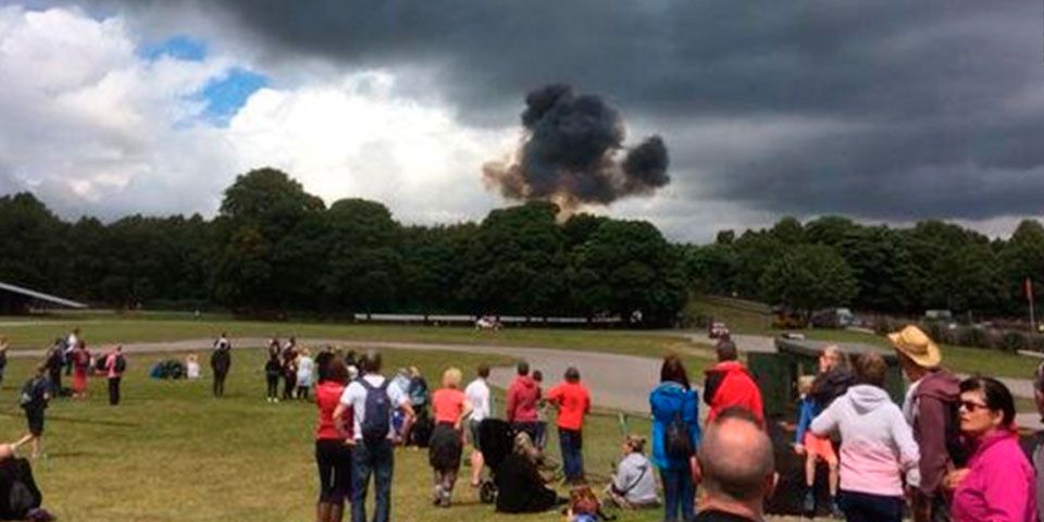 Muere piloto tras accidente aéreo en festival