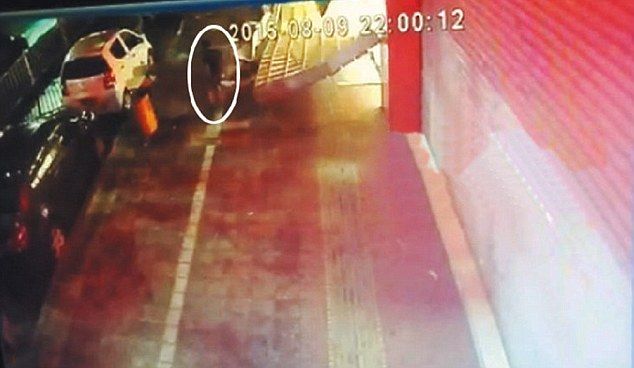 Una madre es sepultada por un anuncio frente a su hijo Una madre es sepultada por un anuncio frente a su hijo