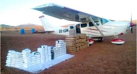 Confiscan casi media tonelada de droga en Baja California