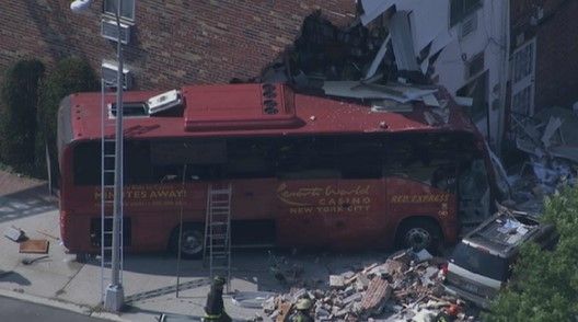 Choque en Nueva York deja 7 heridos Choque en Nueva York deja 7 heridos