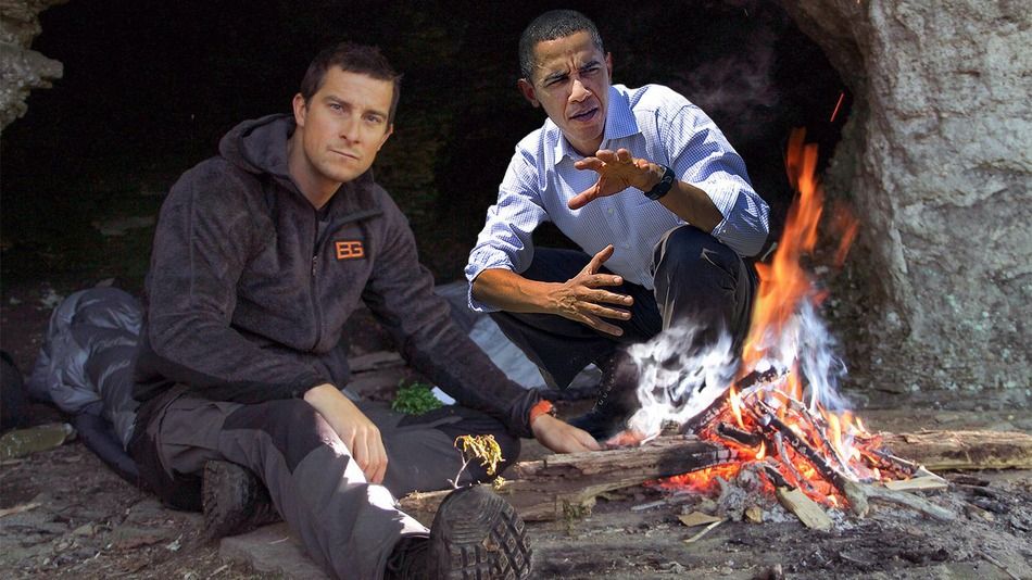 Presidente Obama y Bear Grylls sobrevivirán al frío de Alaska