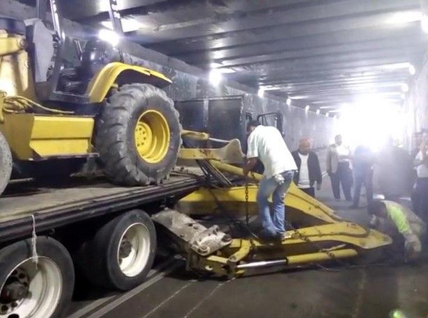 Tráiler afecta circulación en Tlalpan