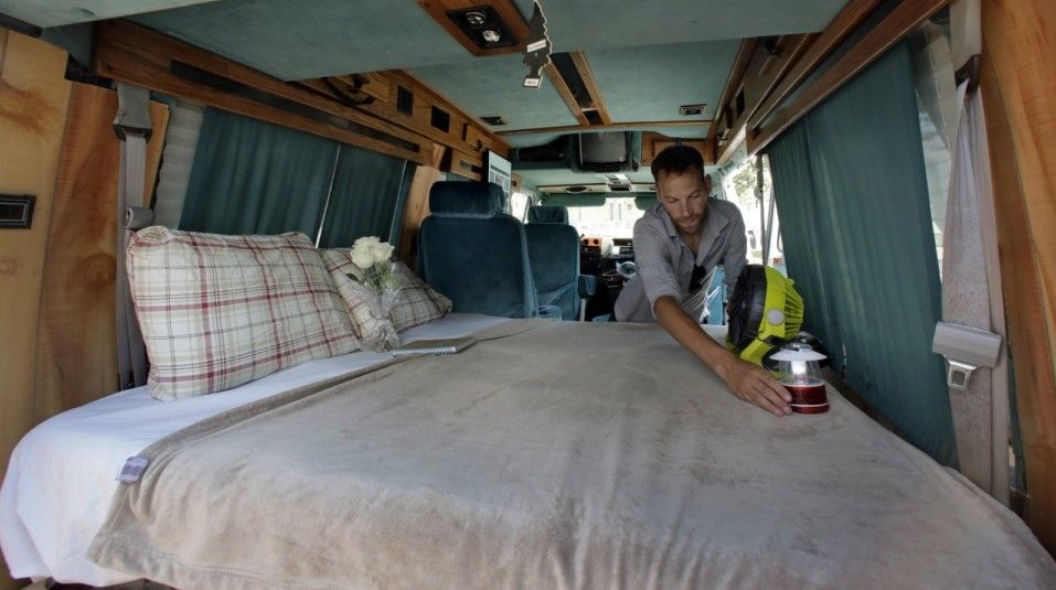 Camionetas son los nuevos hoteles de Nueva York Camionetas son los nuevos hoteles de Nueva York