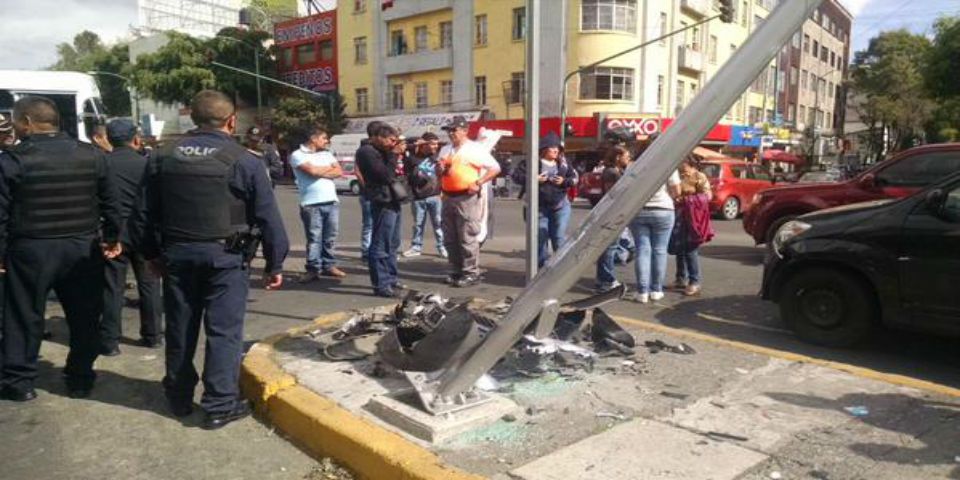 Choque múltiple en Ribera de San Cosme