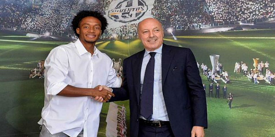 Cuadrado llega a la Juventus