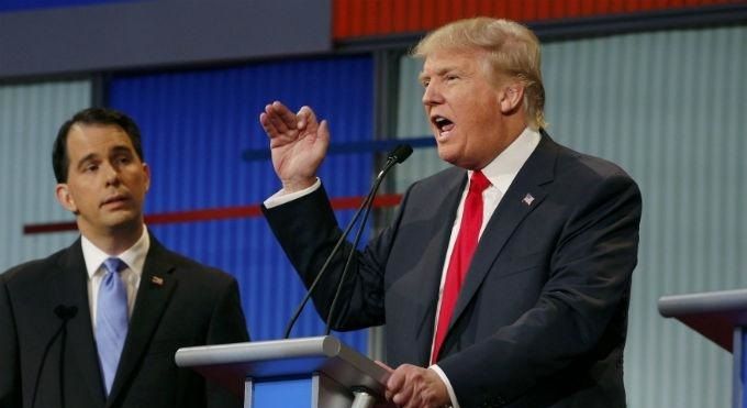 Trump habla de México en debate republicano