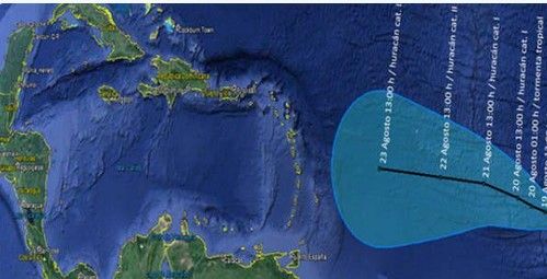 Tormenta tropical Danny se mantene sin afectar al país