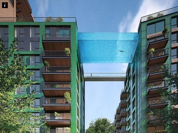 Planean construcción de piscina flotante en Londres Planean construcción de piscina flotante en Londres