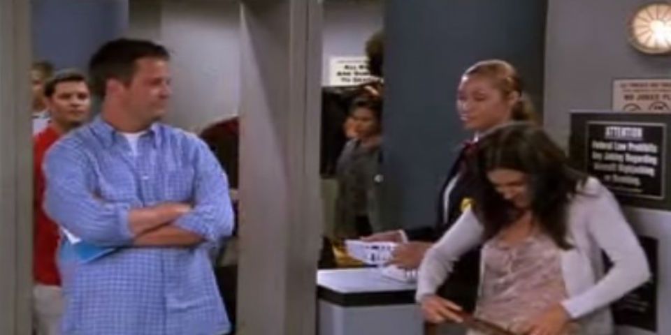 Escena inédita de Friends