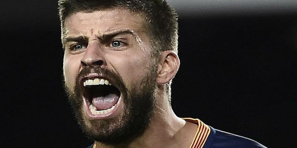 Argumentan que Gerard Piqué no insultó al árbitro
