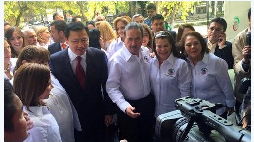 Inaugura Osorio Chong plenaria de senadores del PRI y PVEM