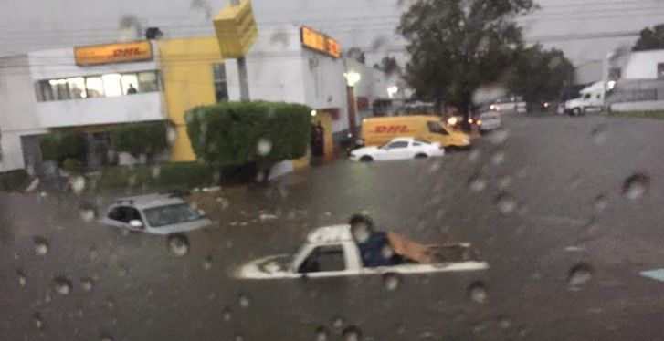 Se inunda Guadalajara