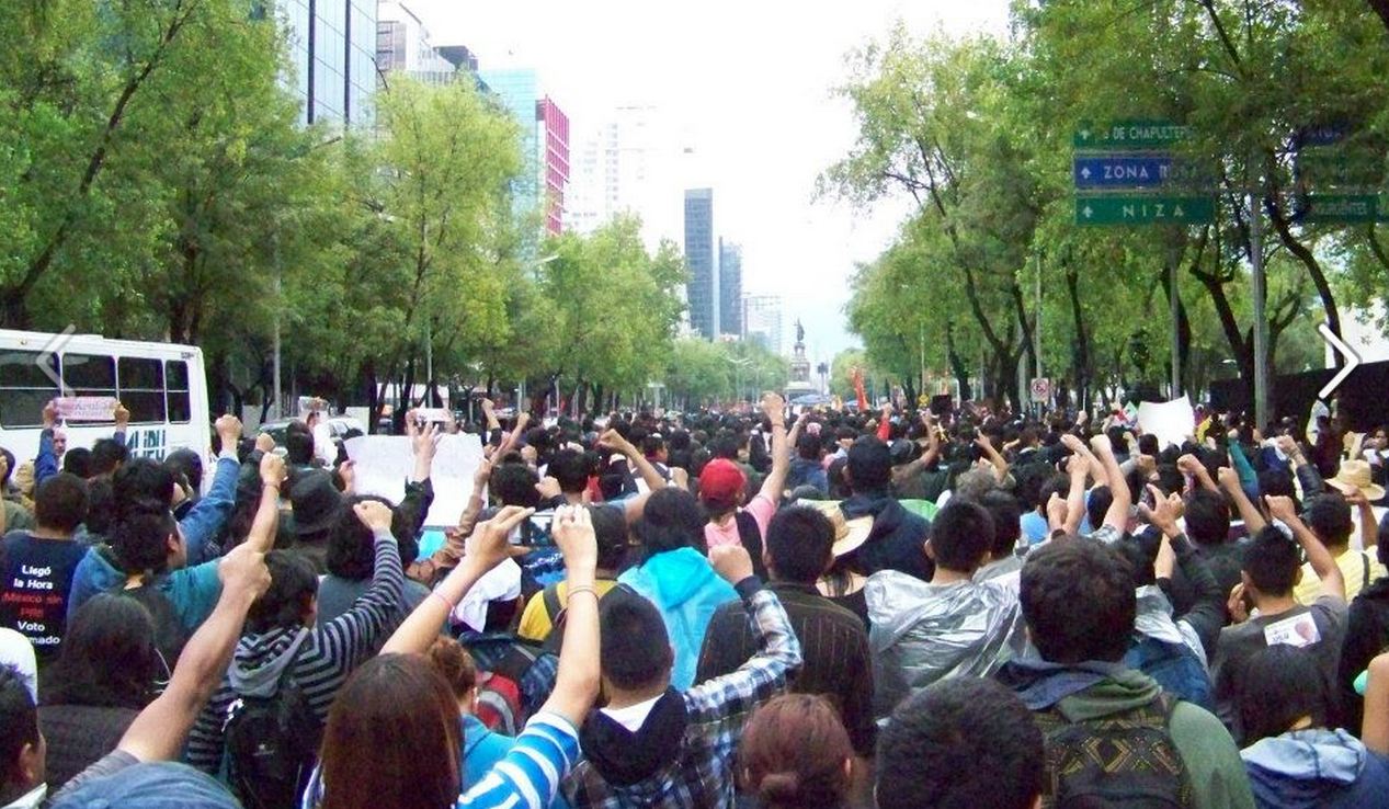 Hoy habrá tres manifestaciones en el Distrito Federal