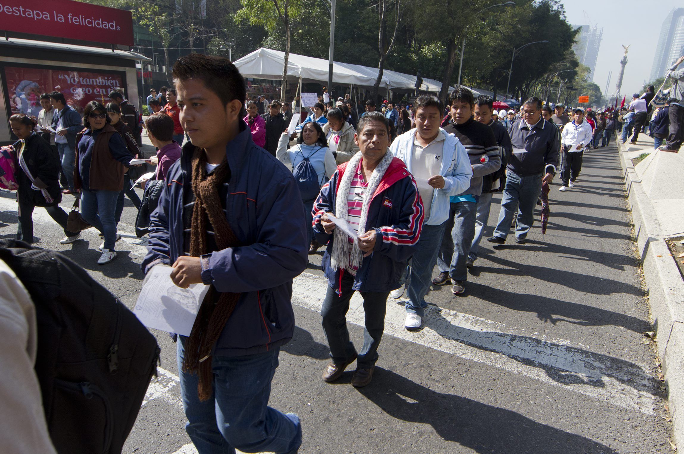 Prevén tres manifestaciones este jueves en la Ciudad de México