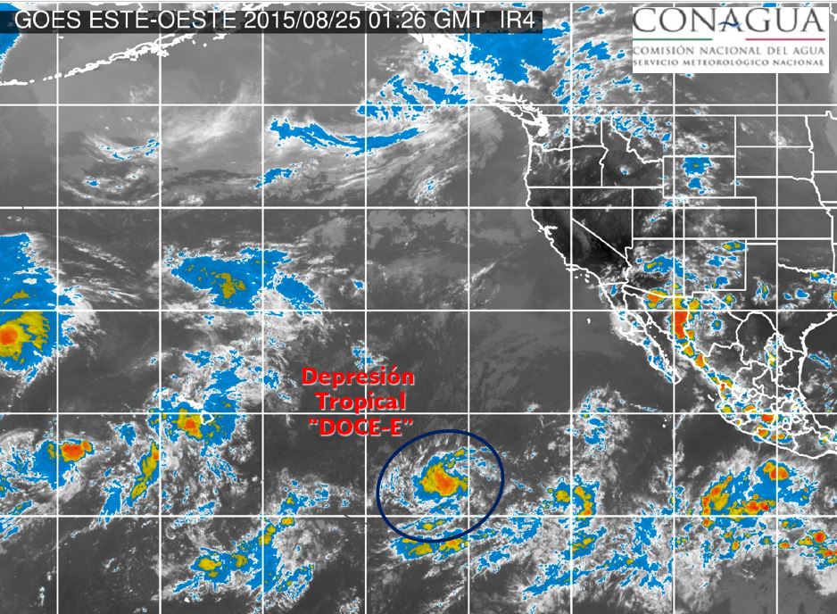 Se forma tormenta tropical Ignacio Se forma tormenta tropical Ignacio